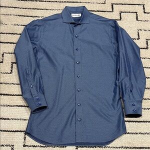 Hunter & Lords Geometric Dress Shirt